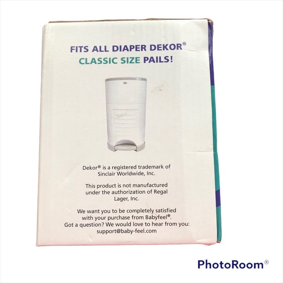 Babyfeel Refills Compatible with Dekor Classic Diaper Pail - 4 Pack **Open Box** - Picture 2 of 10